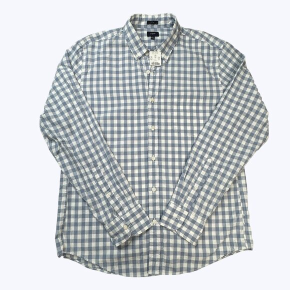J. Crew BRAND NEW Men's Long Sleeve Button Front Size Large - Picture 5 of 10
